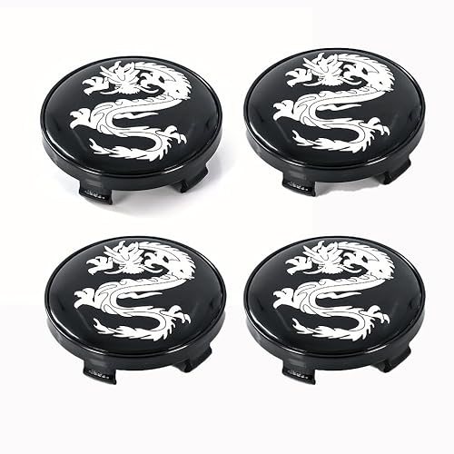 SANDEZI 4 Pcs Car Wheel Centre Hub Caps for Dacia Duster 2 2017-2023 2024, Wheel Center Caps Hub Center Covers Hubcaps Rim Caps Wheel Trim Covers Center Badges,60mm