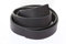 esnado Lederband, Lederriemen Flach. 1 Meter. Breite/Farbe: wählbar (Breite: 25 mm, Schwarz) | ECHTES Leder | pflanzlich gegerbt | Schmuck, Armbänder, Basteln, Dekorieren, DIY, Mittelalter