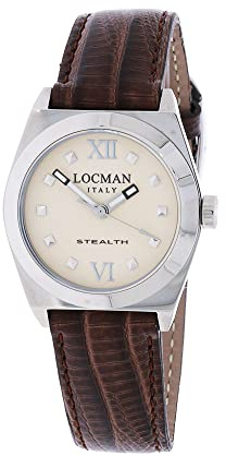 Locman Italy Damenuhr Stealth braun Ref. 0204A10