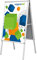 Vispronet hochwertiger Plakatständer DIN A1 - Kundenstopper, Werbetafel, Gehwegaufsteller Select - mit Alu-Klemmrahmen