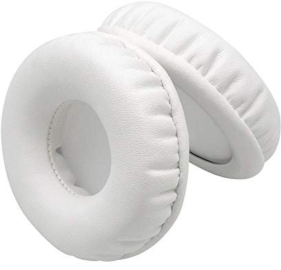 YunYiYi 1 Pair Replacement Ear Pads Pillow Earpads Foam Cushions Cover Cups Compatible with Philips SHL4000 SHL5605GY SHL5605 Headphones Headset (White)