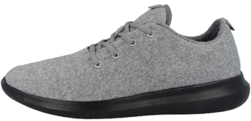 chung shi Herren Duflerino Wool Lace Schnürhalbschuhe, Anthrazit, 43 EU