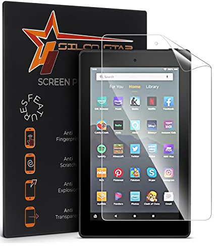 Salvaschermo ultra trasparente HD per Amazon Fire 7 2017 Alexa (7° generazione), confezione da 3