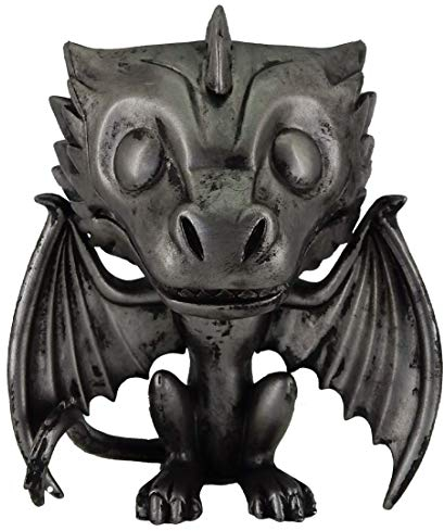 Funko POP! TV: GOT - Drogon - (IRON) - Game Of Thrones - Collectable Vinyl Figure - Gift Idea - Official Merchandise - Toys for Kids & Adults - TV Fans - Model Figure for Collectors and Display