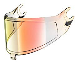 SHARK, visiera casco Spartan GT light iridium omologato rosso chiaro, Taglia Unica