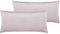 Pure Label 2er Set Mako Satin Kopfkissenbezüge 40x80 cm aus 100% Baumwolle in rosa - Traumhaft weiche Kissenbezüge passend zu unseren Bettwäsche Sets