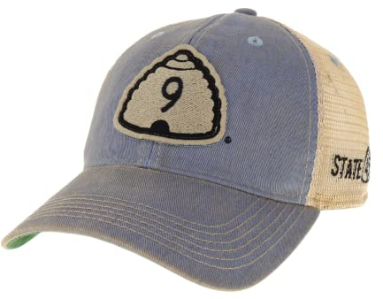 STATE 45 U9 The Road to Zion National Park Hat | Utah Hüte | Baseball Cap für Damen und Herren, hellblau, Einheitsgröße
