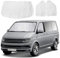 Termicos para Furgonetas VW T5 T6, Parasoles termicos para Furgonetas, Parasol de Aluminio Premium no Tejido con protección UV, Parabrisas de VW Mejorado