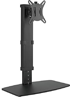 EQUIP 650126 Freestanding Vertical Extendable Monitor Stand 17-32