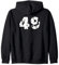 49 #49 Forty-nine Sporttrikot Uniform Used-Look Kapuzenjacke