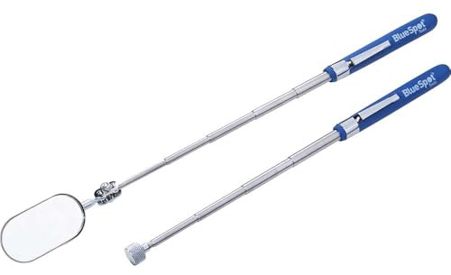 Blue Spot Tools - 2 PCE Inspection Mirror and Pickup Tool