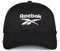 Reebok Casual Relaxed Logo cap with Adjustable Strap for Men And Women (One Size Fits Most) Cappellino da Baseball, Nero, Taille Unique Unisex-Adulto