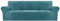XINEAGE Samt Sofaüberzug 4 Sitzer, Stretch Sofa überzug für Wohnzimmer, Dicke Weiche Sofaüberwurf, Rutschfester Sofa Cover für Hunde, Haustiere (4 Sitzer, Tealblau)
