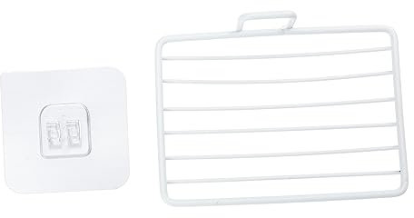 Rejilla de Drenaje para Jabonera con Soporte de Acero Inoxidable para Baño