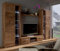 MEBLINE Wall Unit Rumba XL – Wohnwand Wohnzimmer RGB – Wohnzimmer Möbel – Wohnwand Modern – Lowboard Wohnzimmer – Wohnzimmer Schrankwand – Wohnzimmer Möbel Modern