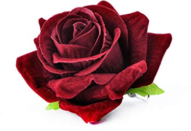 Ankexin-Broschen für Damen, Samt-Rosen-Haarspange, künstliche Blume, Ansteckbrosche Pi