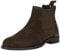 Tommy Hilfiger Core RWB Hilfiger Suede Chelsea (FM0FM04757, Botines Hombre, Verde (Black), 42 EU