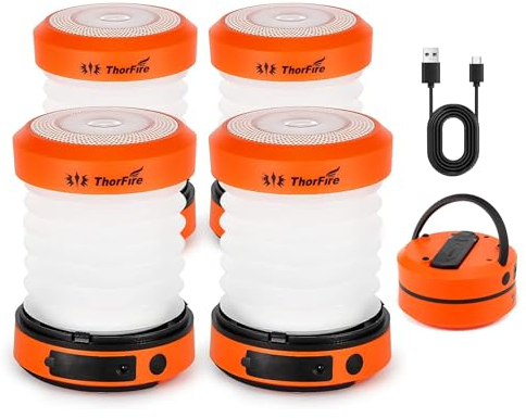 THORFIRE Lantern Flashlight - 4 Pack