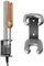 Wand halterung kompatibel mit Dysos Airstraight HT01, Aluminium-Metallhalterung, Metall-Organisationsständer für Airstrait Glätteisen, platzsparend (Grau Halfterung)