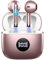 Wireless Earbuds, Bluetooth 5.4 Headphones Deep Bass, in Ear Earphones with 4 ENC Noise Cancelling Mics, 40H Playback Earbuds with mini Case, IP7 Waterproof Wireless Ear Buds with LED Display, USB C