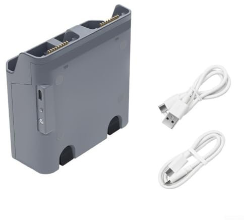 Chargeur 2 en 1, pour DJI Air 3S Chargeur de Batterie Chargement USB à Distance Charge Double Fonctionnalité Efficace Port USB