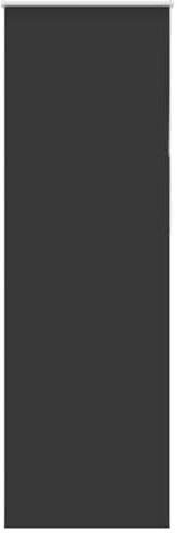 vidaXL Verdunkelungsrollo Schwarz 85x230 cm Stoffbreite 80,7 cm