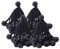 100pcs Bungee Balls Black 4inch, Marquee Toggles, Tarp Bungee Cords, Tarpaulin Clips, Elastic Cord for Tents Flagpole Luggage Camping