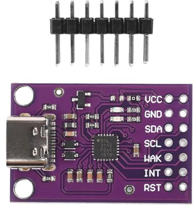 Wegiwuca CP2112 Debug-Board USB auf I2C Kommunikationsmodul Typ C Evaluations Kits Sensoren Modul Adapter für Daten