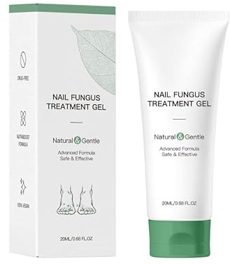 Nail Fungus Treatment Gel - 20ml Antifungal Gel for Toenails & Fingernails - Multi-Purpose Nail Repair Oil Serum Natural Plant Ingredients - Safe & Effective Fungal Nail Repair Cream