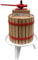 D&L Obstpresse mit 2X Presstuch Maischepresse Weinpresse Apfelpresse AWZ Saftpresse Obst 12L