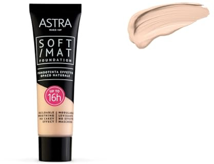 ASTRA SOFT MAT 02 BUTTER - Make-up-Produkt für Erwachsene - Flüssigkeit - Schmink - Matt - light
