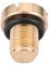 Vis de Purge, Vis de Réservoir D'expansion de Radiateur Adaptateur de Système de Refroidissement de Voiture Métallique Vis de Vidange Réservoir D'expansion de Radiateur et Joint Torique en Caoutchouc