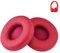 Solo 3 Replacement Ear Pads Cushions Solo2 Earpads Accessories Compatible with Beats by Dre Solo3 /Solo 2 Wireless A1796/B0534 Headphones, Made of Protein Leather Memory Foam (Red)