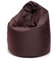 Ecopuf - Sako Pouf Sessel Outdoor - Sitzsack Kinderzimmer - Wasserfester Stoffsack - Entspannungssessel - Wohnungseinrichtung - Sessel Größe XL - 85x135cm, Braun Nc15
