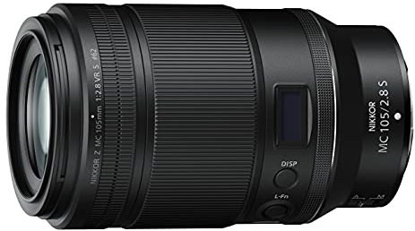 Nikon NIKKOR Z MC 105mm f/2.8 VR S, obiettivo mirrorless S-Line, adatto a riprese macro e primi piani, effetto bokeh morbido e naturale, nero [Nital Card: 4 Anni di Garanzia]