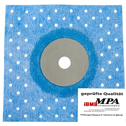 Premium Wandmanschetten 120x120 mm mit Dehnzone Dichtmanschetten Abdichtung für Rohrdurchführungen