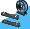 EMAGEREN 2 Stücke 3D Drucker Filament Halter 3D Druckmaterialien Filament Spulenhalter 3D Drucker Filament Abroller 3D Drucker Filamenthalter Mit Kugellagern für PLA/ABS/TPU/Nylon 3D-Druckermaterial