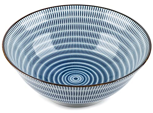 Tochiri Traditional Japanese CeramicRamen Bowl