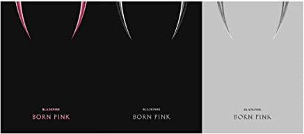 BLACKPINK - 2nd Album BORN PINK [Box Set ver.] CD+Folded Poster+Free Gift (PINK+BLACK+GRAY ver. SET)