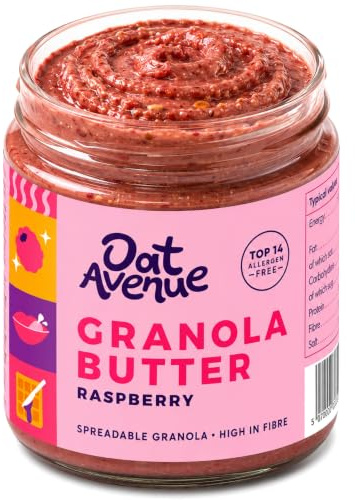 Oat Avenue Granola Butter Vegan Nut Free Peanut Butter Alternative | Spread it, swirl it, blend it or bake with it – the versatile oat spread for every breakfast and snack