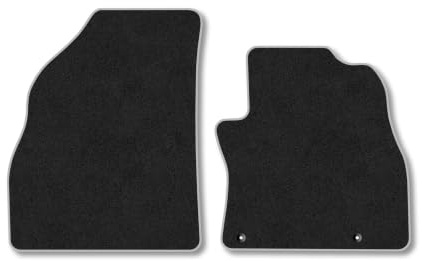 Fiat Fiorino (2008-2017) Carpet Car Mats | Grey Edge Trim Tailored Fit Floor Mats Full Coverage Protection Accessories Easy Clean Anti Slip Made in the UK