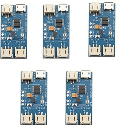 biyan 5X Mini Solar Ladegerät Board CN3065 Lithium Batterie Ladegerät Board Modul