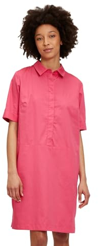 Betty Barclay Damen Hemdblusenkleid mit Knopfleiste 46, Pink Flambé