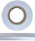 ME:NaMa Schrägband aus Polyester (Satin) - 10 m x 20 mm (gefalzt) - Hochwertiges Einfassband, Satinband, Schrägband - Ideal zum DIY-Nähen - In Belgien hergestellt, auf Einer Rolle (Weiß)