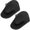 1 Paire de Maniques de Four en Silicone, de Four en Silicone, épaississement pour la Cuisine, de Cuisson en Silicone pour la Cuisine, la Pâtisserie (Black)