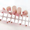 Ceboic Semi Cured Gel Nail Strips, 22PCS Cherry Design Gel Nail Stickers Self-Adhesive Nail Wraps with Soft Gel Finish, Salon Quality French Tips Manicure Stickers Decals Set, UV/LED Lamp Required