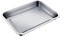 Hapihom Plateau à rôtir professionnel en acier inoxydable, plat à rôtir avec coins lisses, plaque à biscuits rectangulaire, plaque à gâteau extra épaisse 45 x 35 x 4,8 cm