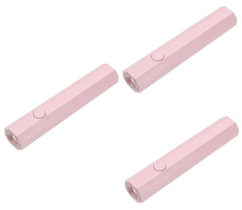 Healvian 3pcs Professional Uv Nail Dryer Light Mini Nail Art Lamp Led Technology Quick Dry Polish Gel Polish Dryer