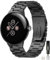 Miimall Cinturino per Google Pixel Watch 3 45mm, in Acciaio Inox, Strap Sottile Regolabile, Chiusura Sicura, Fascia Uomo Business per Google Pixel Watch 3 45mm, Nero