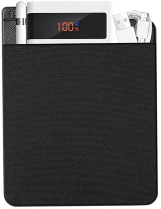 Generisch Portable Laptop Pouch, Holder, Hard Drive Storage Bag, Sturdy Design, Compact and Convenient, (5.5 X 4.5 X 0.08 In), Great for Organizing Laptops and Accessories